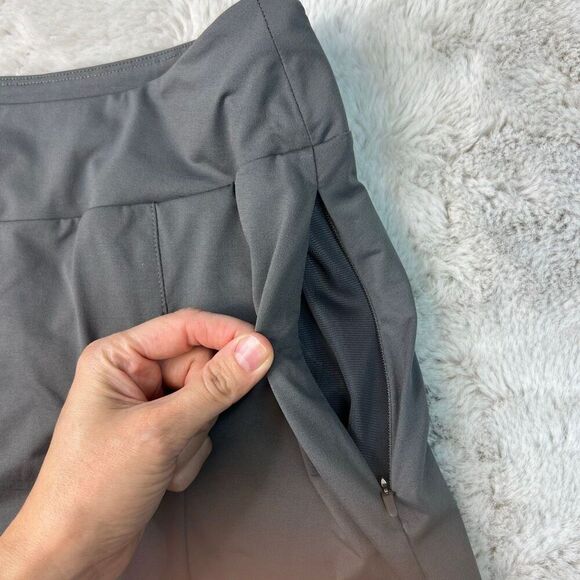 Adidas Ultimate 365 Tour Pleated Golf Skirt Skort Charcoal Gray Size Large NEW - Picture 12 of 16